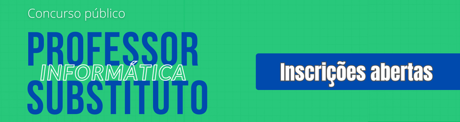 Concurso Informática - até 27/5