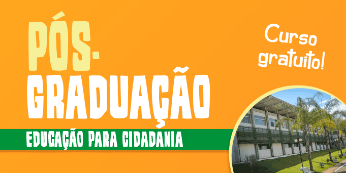 O primeiro curso de especialização do Câmpus será de Educação para Cidadania