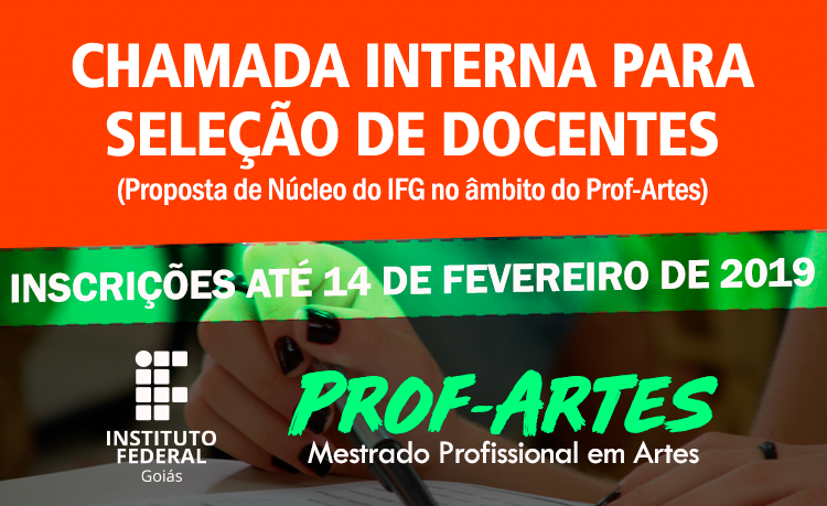 Para professores do IFG