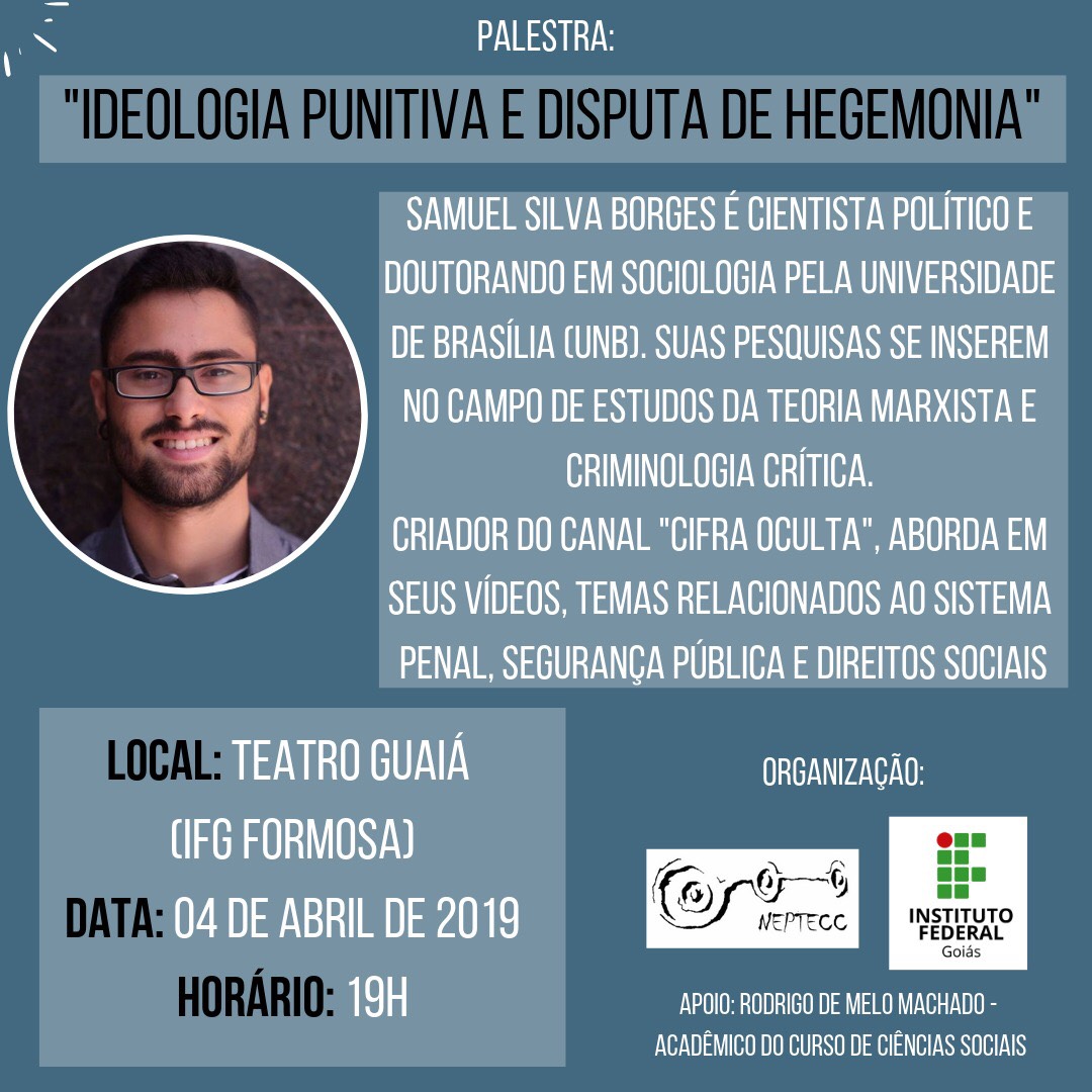 Palestra de Ciências Sociais