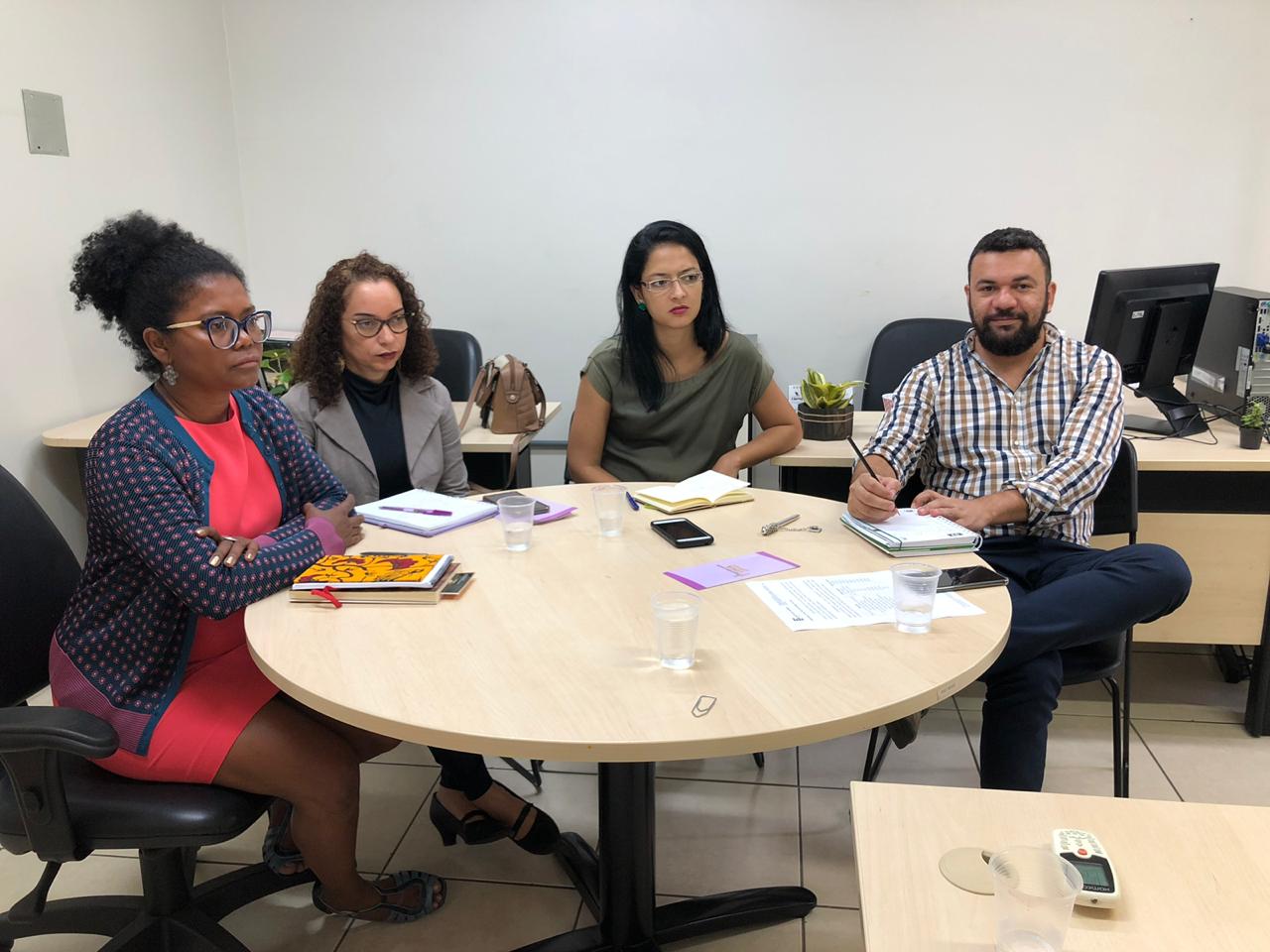 Janira (esquerda), Ana Rita, Suzane e Emmanuel