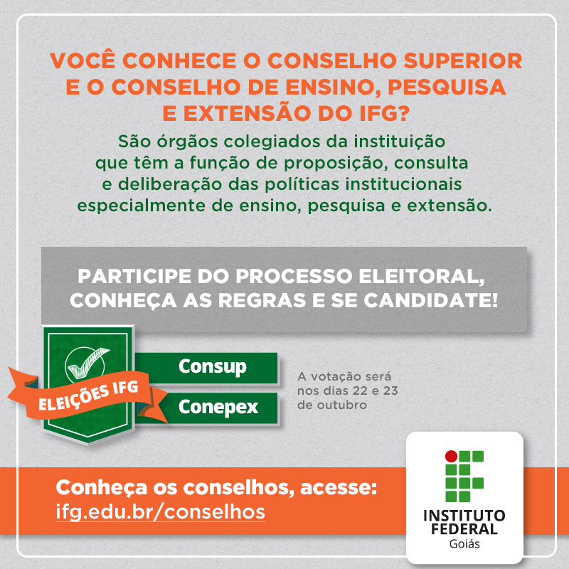 Candidaturas abertas para o processo eleitoral