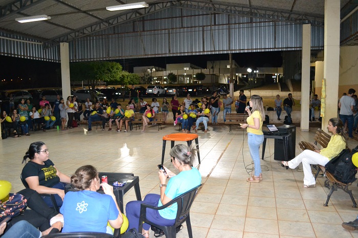 Na noite de ontem, 23/9, foi promovido um encontro entre alunos, psicólogos e outros servidores da Instituição da Instituição