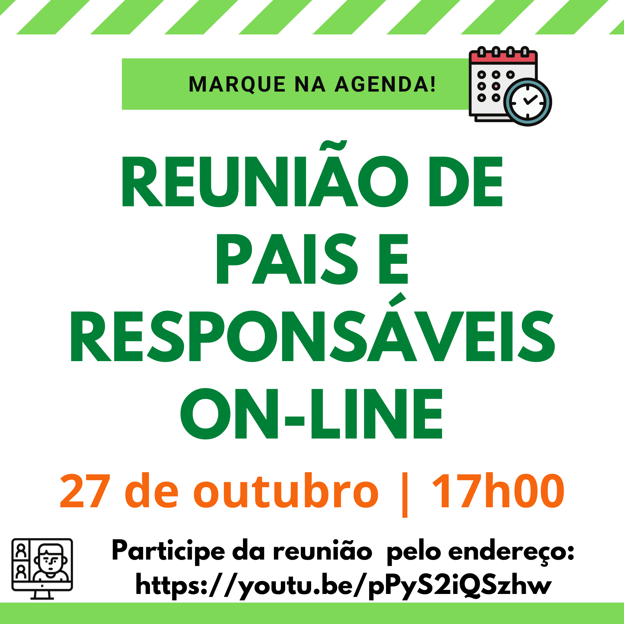 Reunião de pais e responsáveis 27-10