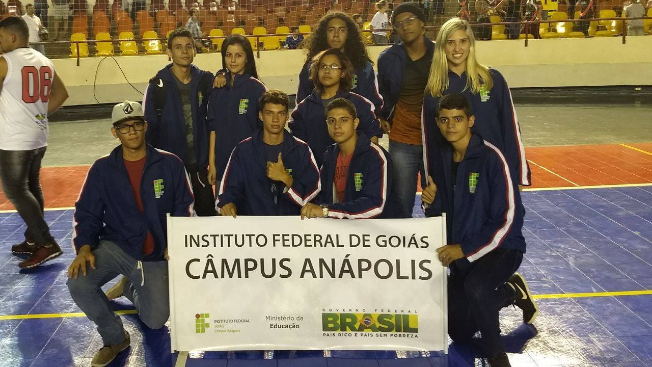 Alunos do IFG que participarão dos Jogos Abertos de Anápolis