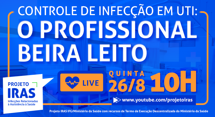 Live IRAS será dia 26 de agosto