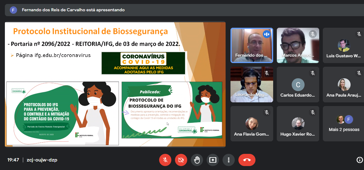 Comunidade deve realizar a leitura do Protocolo de Biossegurança