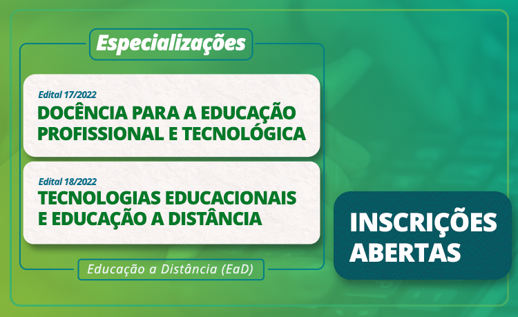 Nas duas seleções, são ofertadas ao todo 520 vagas; 20% delas são destinadas aos docentes do IFG