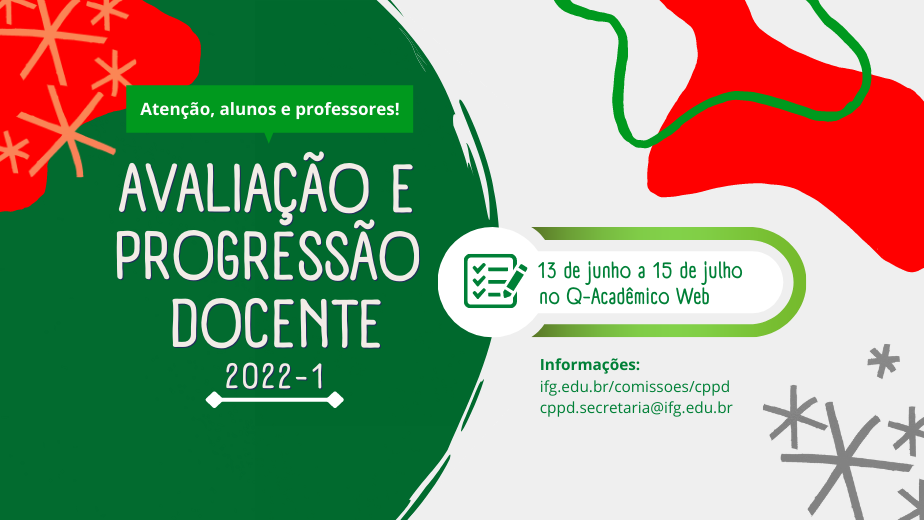 Avaliação docente 2022/1