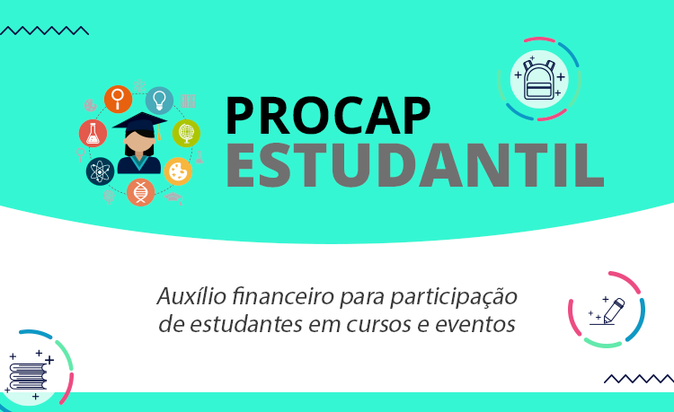 Estudantes devem fazer a solicitação observando o calendário Procap Estudantil