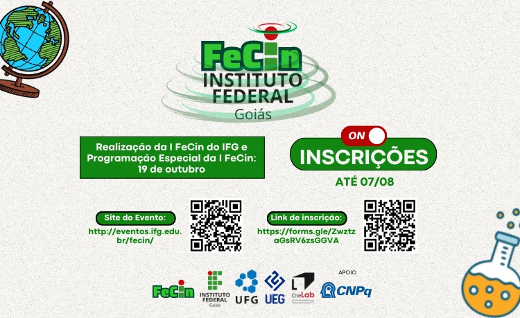 Feira será um evento de exposição e premiação de trabalhos desenvolvidos no ensino fundamental II e médio