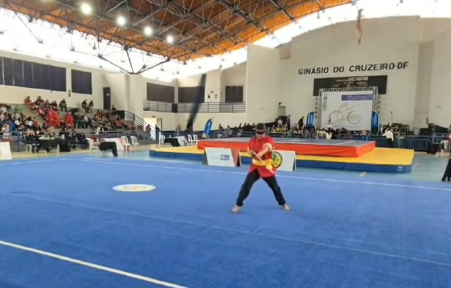 Rafael venceu o 34º Campeanto Brasileiro de Kung Fu Wushu, em Brasília