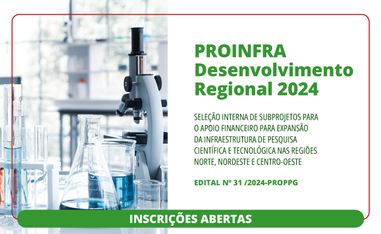 IFG seleciona internamente propostas a serem submetidas ao Proinfra 2024