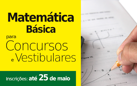 Curso de Matemática tem inscrições abertas até 25 de maio