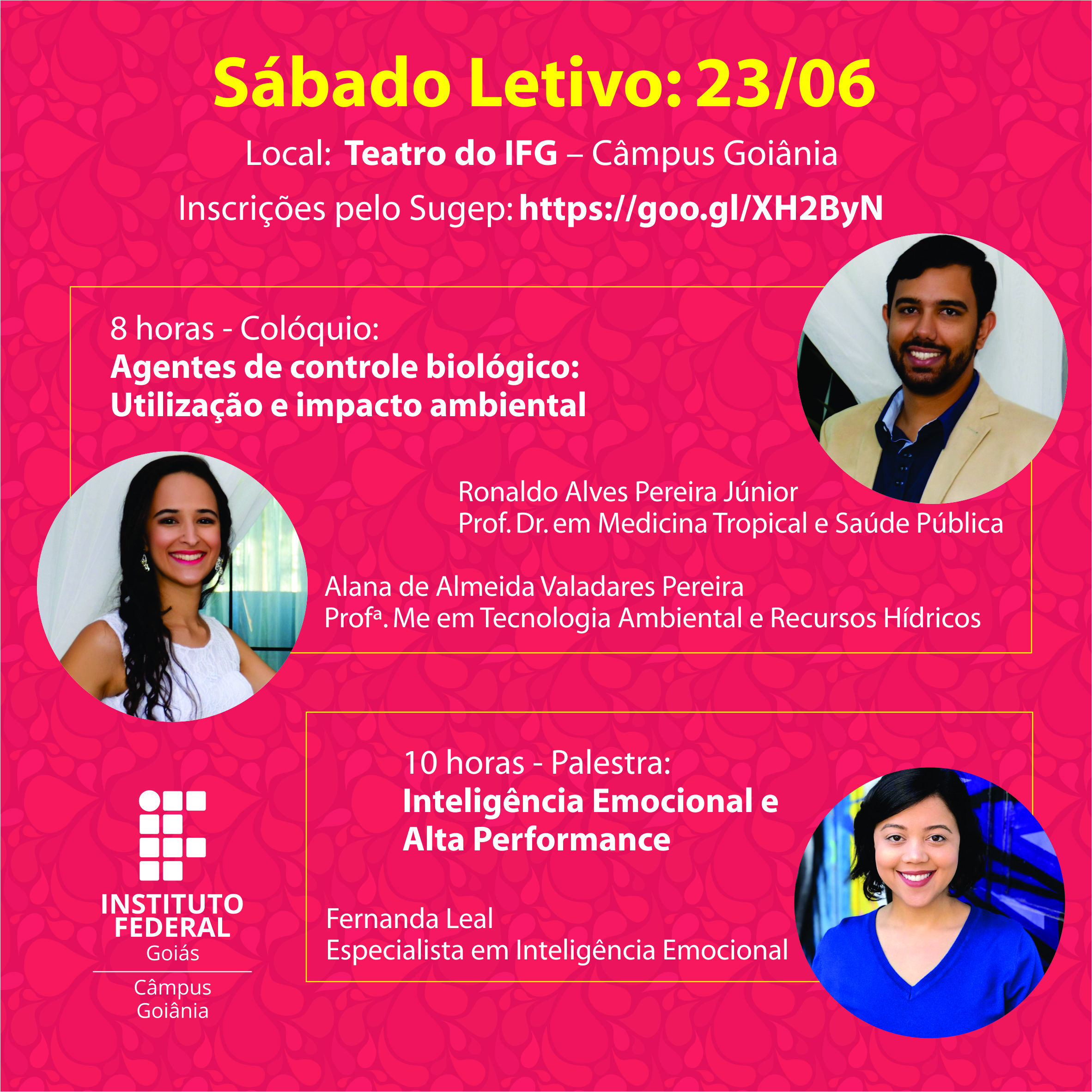 Programação do Sábado letivo no Câmpus Goiânia - 23_06_2018