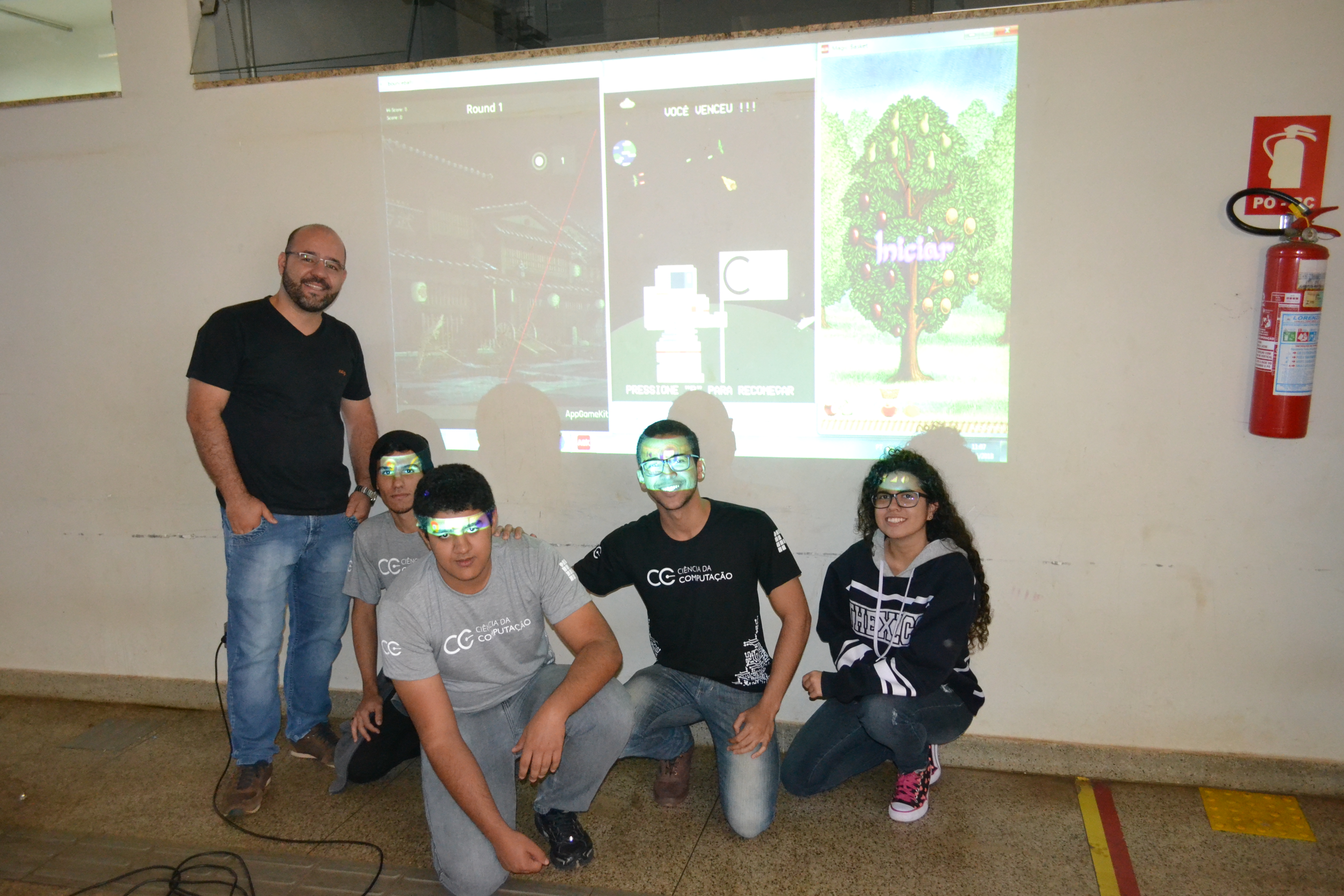 Equipe do curso de Ciência da Computação do IFG Anápolis