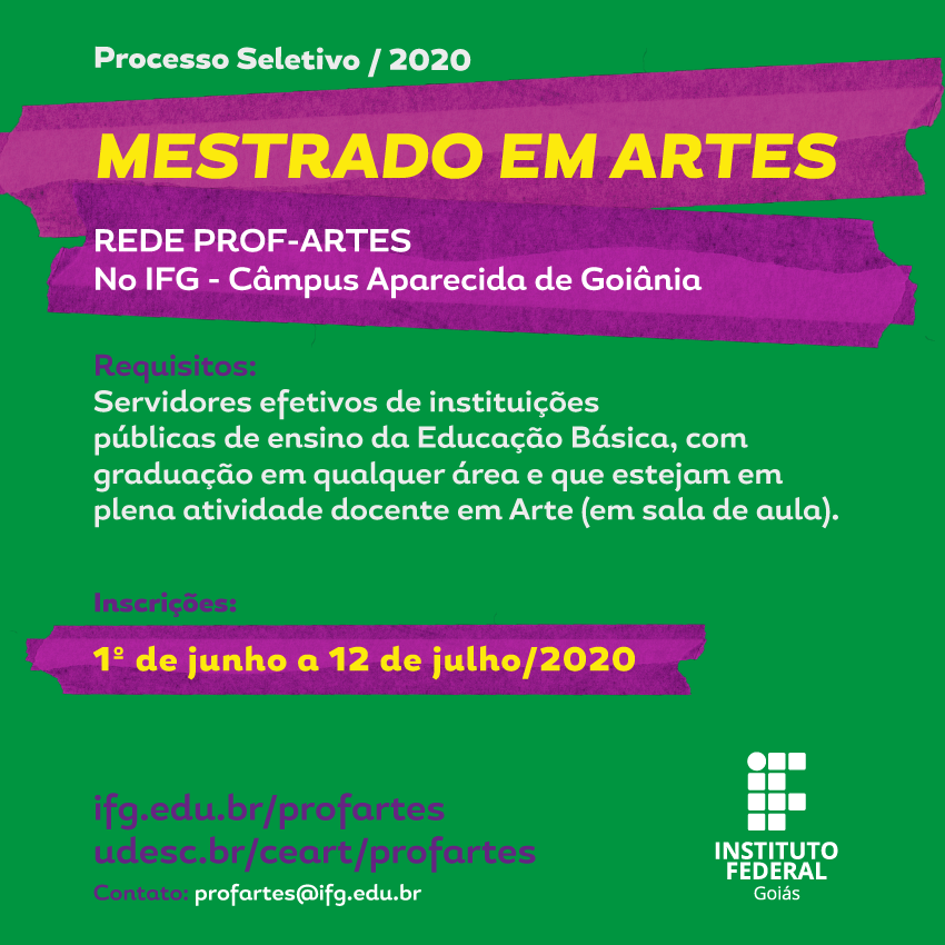 Mestrado está com inscrições abertas